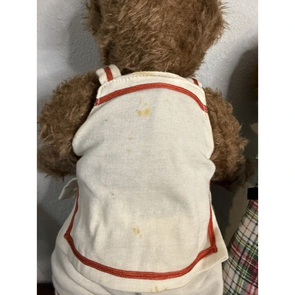Vintage‎ Franklin Mint Coca Cola Jointed Collector Mohair Teddy Bears Set